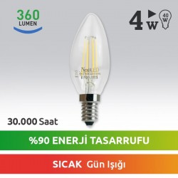 4W NEXT LED AMPÜL BUJİ E-14 - 