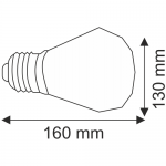 6W RUSTİK AMPUL 002 - RUSTİK LED AMPULLER